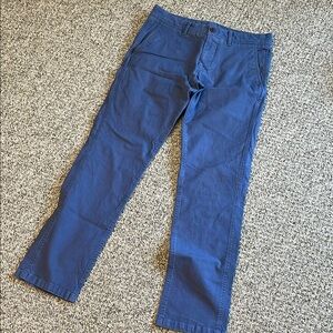 Men's Bonobos Blue Tailored Chino Pants